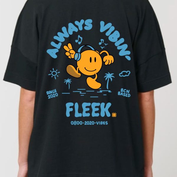 Camiseta urbana oversize Vibing